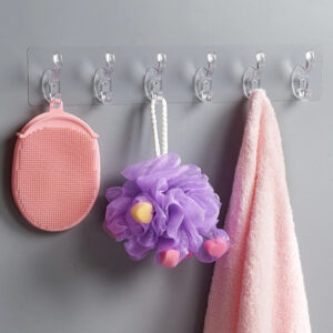 شماعة الشفافة الدبل فيس طقم 3 قطع