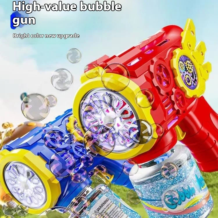 مسدس بابلز الدوار لاطفال و كبار ممتاز في كل المناسبات ( الشكل الجديد) - الصورة 8