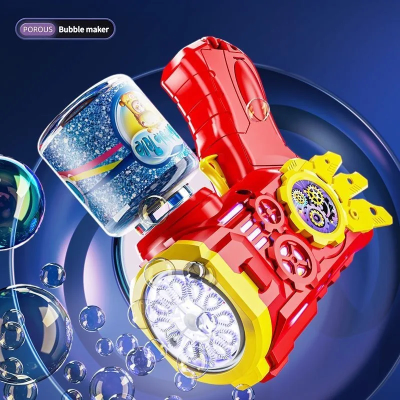 مسدس بابلز الدوار لاطفال و كبار ممتاز في كل المناسبات ( الشكل الجديد) - الصورة 9