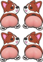 ⁦Car Anti-collision Cartoon Sticker⁩ - الصورة ⁦10⁩