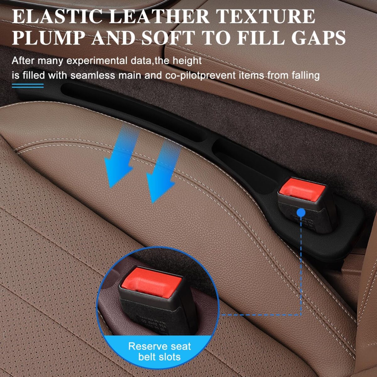 ⁦منظم كرسى السائق (Car Gap Filler Organizer)⁩ - الصورة ⁦7⁩