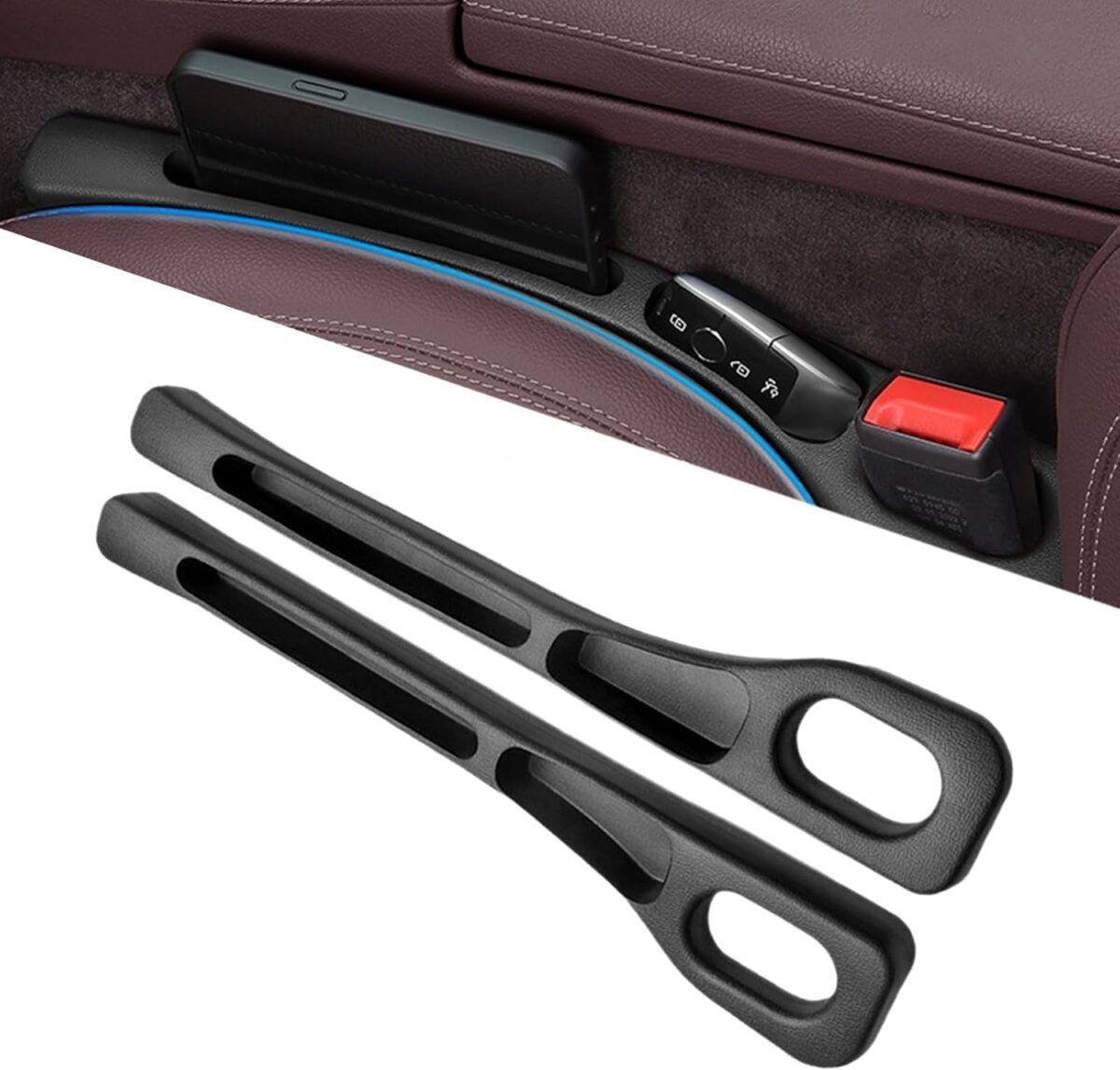 ⁦منظم كرسى السائق (Car Gap Filler Organizer)⁩ - الصورة ⁦6⁩